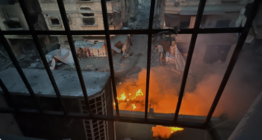 Israel Bakar Rumah Sakit di Gaza, 5 Staf Terbakar Hidup-Hidup